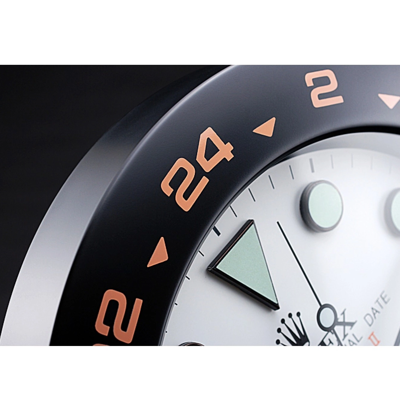 Good Copy Rolex Watches Explorer II Black-Orange Wall Clock 622479 Rolex 0626